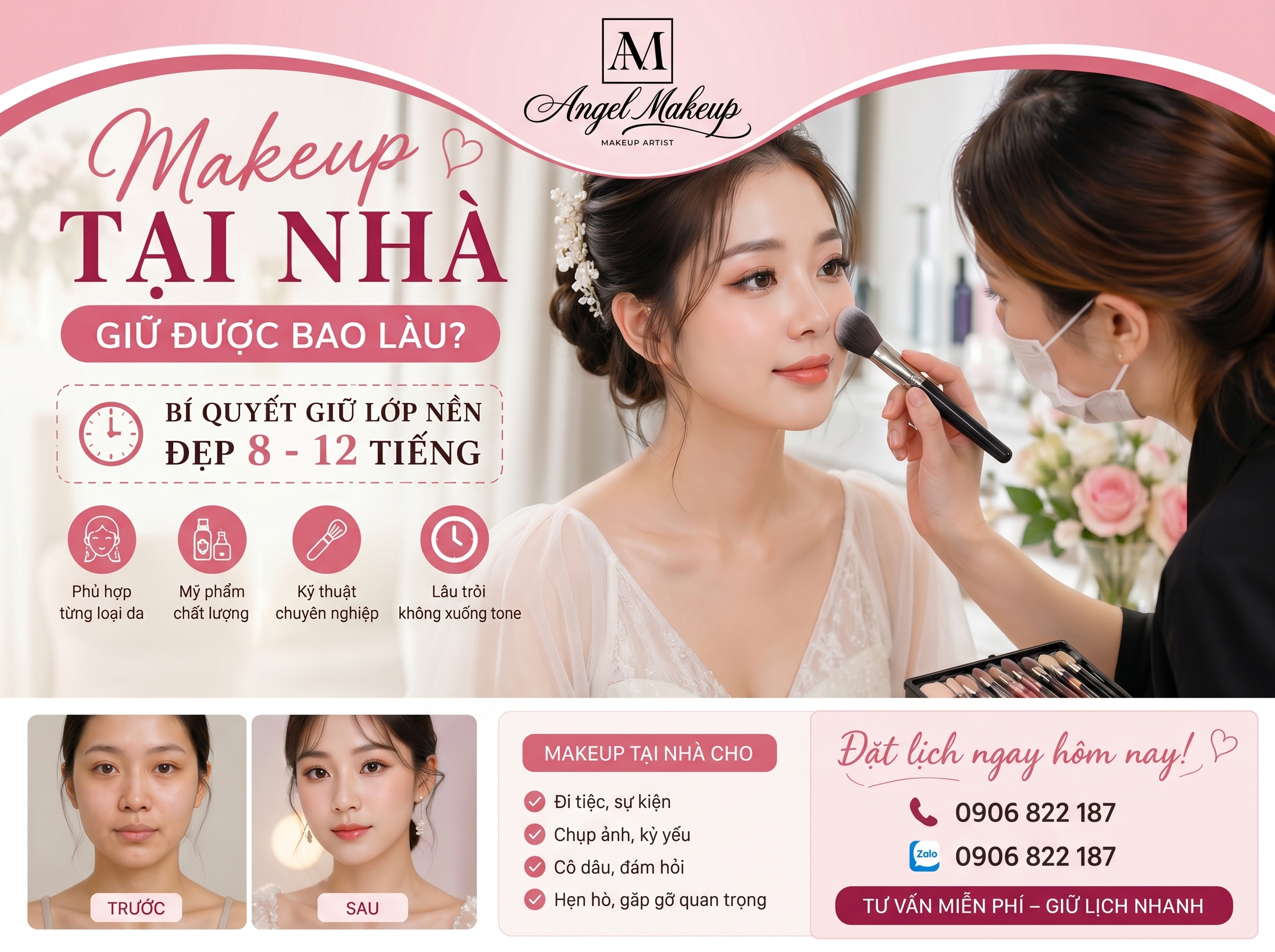 Makeup giữ được bao lâu